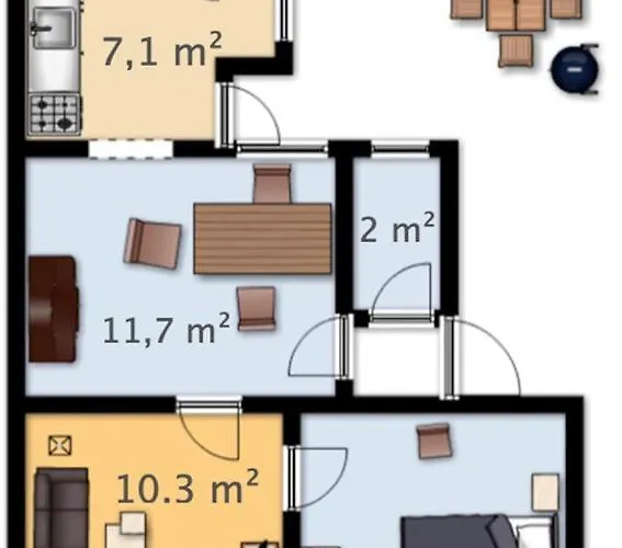 아파트 Haus Am Wuerzlaysteig Lehmen